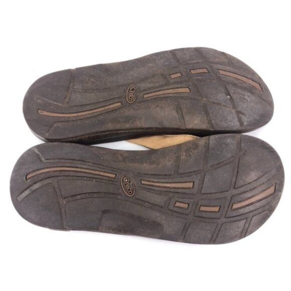 Chaco Brown Leather Playa Sandals Mens 11 main image 9
